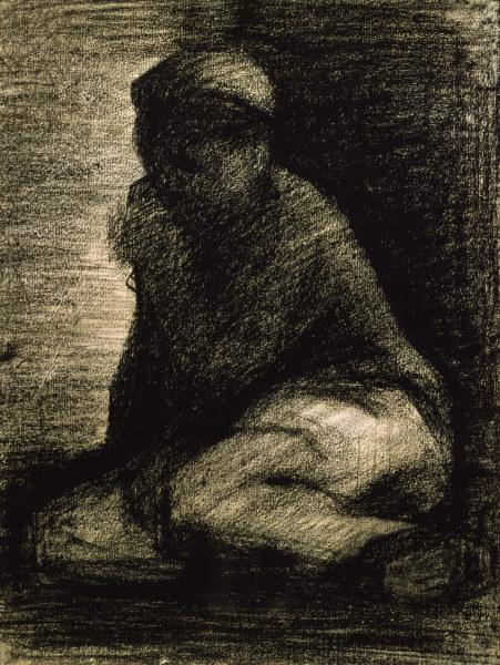 G.Seurat, Kauernder Knabe a Georges Seurat