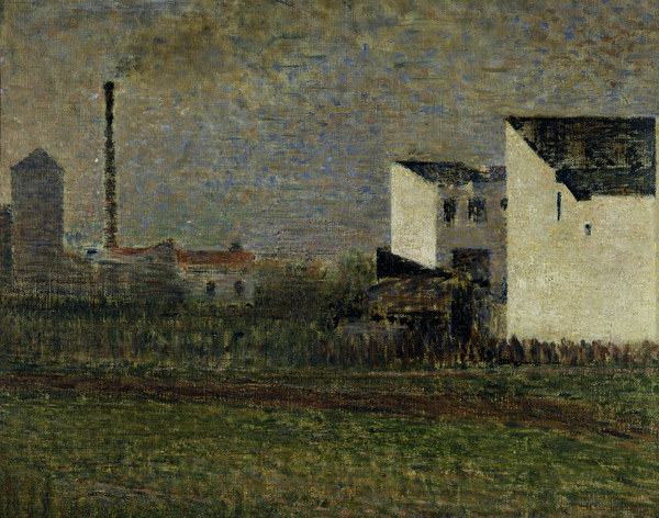 G.Seurat, The Suburb / 1882 a Georges Seurat