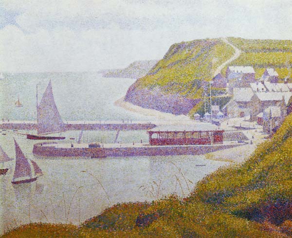 G.Seurat, Port-en-Bessin, avant-port a Georges Seurat