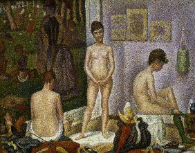 G.Seurat, The models (small version)