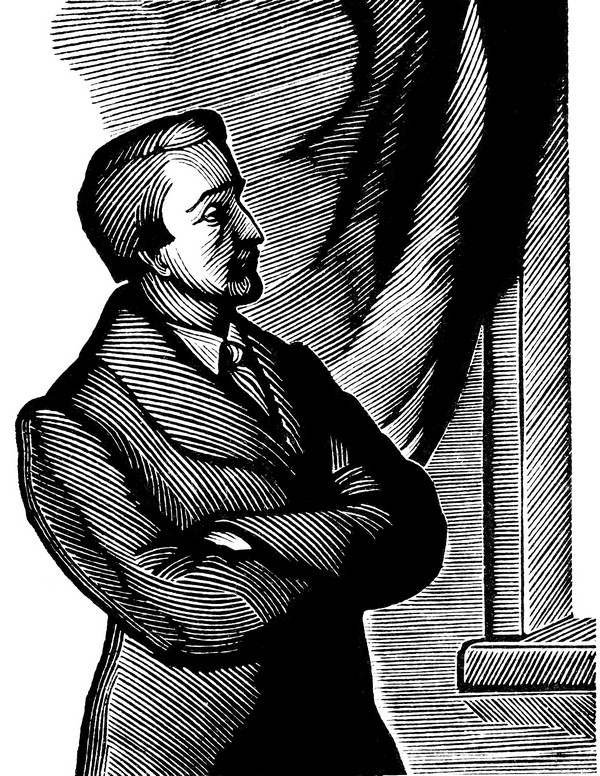 Porträt des Dichters Heinrich Heine (1797-1856) a Georgi Alexandrowitsch Jetscheistow