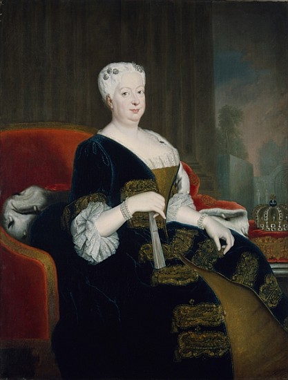 Queen Sophia Dorothea of Hanover a Georg Wenceslaus von Knobelsdorff