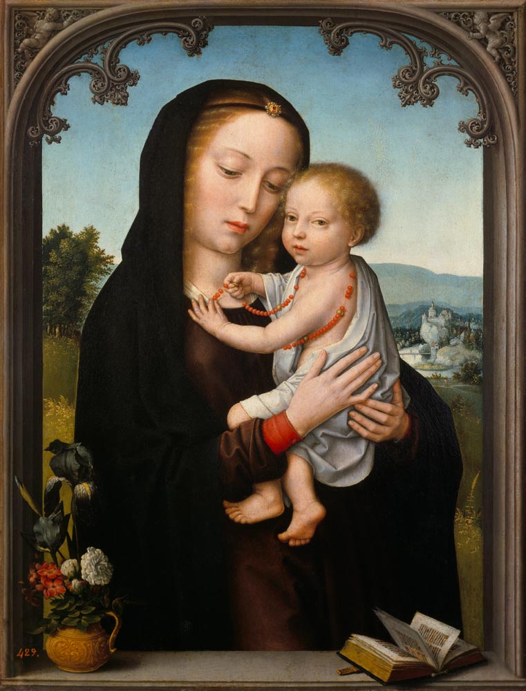 Virgin and Child a Gerard David