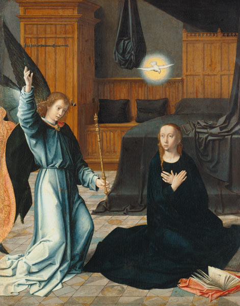 The Annunciation a Gerard David