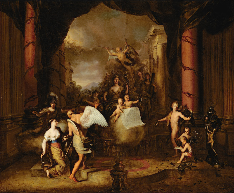 Allegory of the city of Amsterdam a Gerard de Lairesse