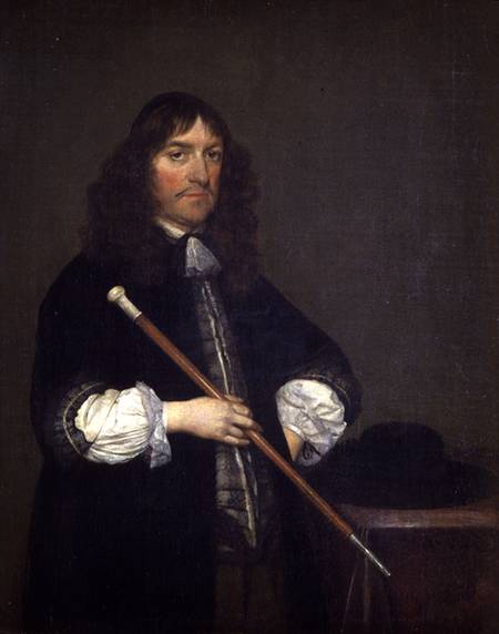 Portrait of the Mayor of Amsterdam Nicolaes Pancras (1622-78) a Gerard ter Borch or Terborch