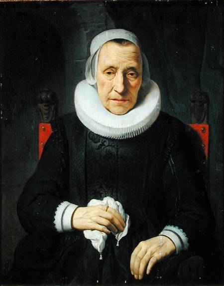 Portrait of an Old Woman a Gerbrand van den Eeckhout
