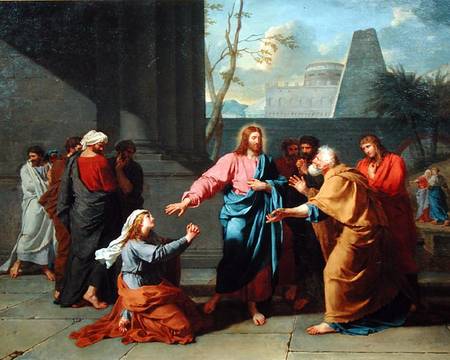 Christ and the Canaanite Woman a Germain-Jean Drouais