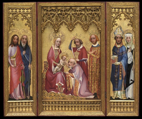 Adoration of the Magi, St. Severus and St. Walburga, St. James and St. Philip a Scuola Tedesca