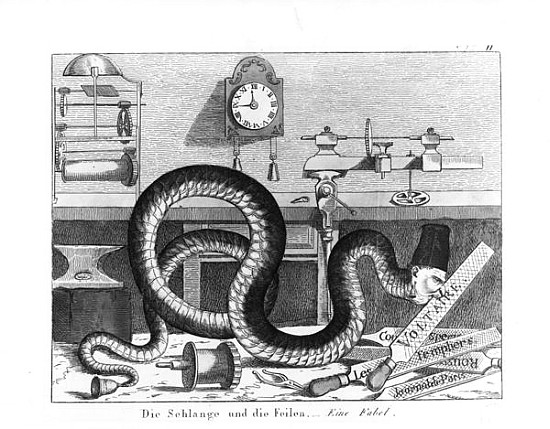 Fable of the Snake and the Files a Scuola Tedesca