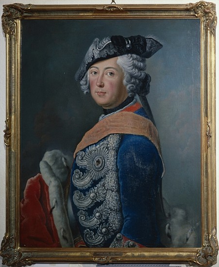 Frederick II the Great of Prussia, after 1753 a Scuola Tedesca