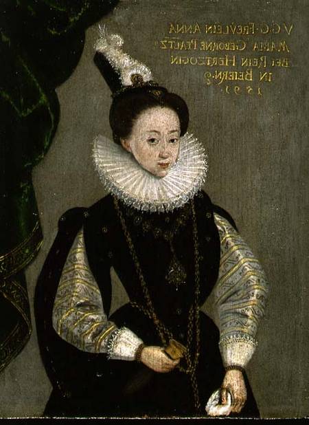 Portrait of Anna Maria, Duchess of Bavaria a Scuola Tedesca