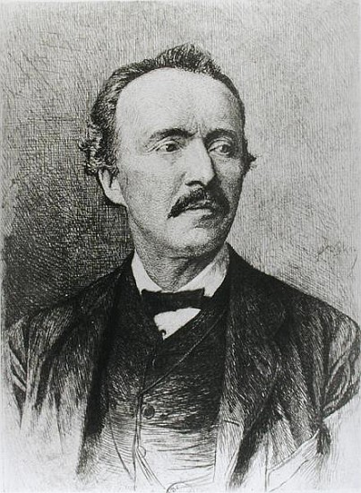 Portrait of Heinrich Schliemann (1822-90) a Scuola Tedesca