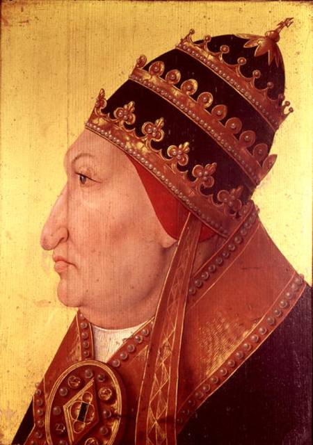 Portrait of Rodrigo Borgia (1431-1503) Pope Alexander VI a Scuola Tedesca