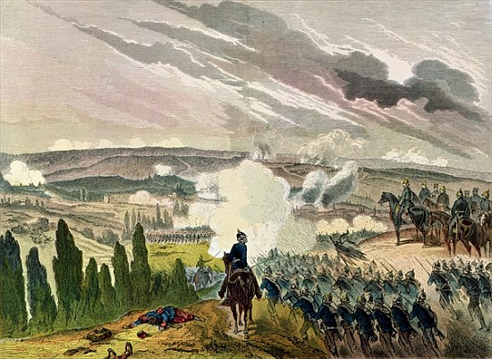The Battle of Sedan, 1st September 1870 a Scuola Tedesca