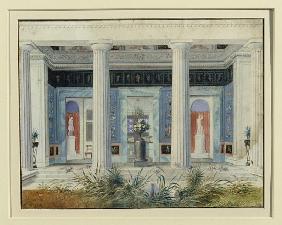 Garden portico, c.1834