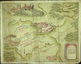 Plan of the Battle of Mollwitz on the 10th April