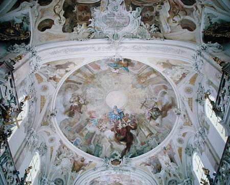 View of the cupola (photo) a Scuola Tedesca