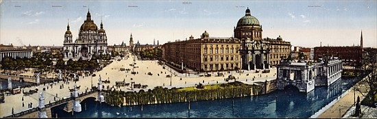 View of Berlin at the turn of the century a Scuola Tedesca