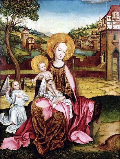 Virgin and Child a Scuola Tedesca