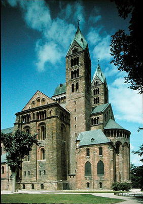 Exterior view (photo) a German School, (11th century)