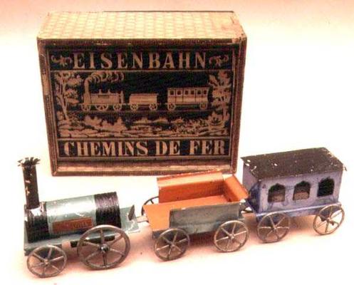 Model railway, c.1870 a German School, (19th century)