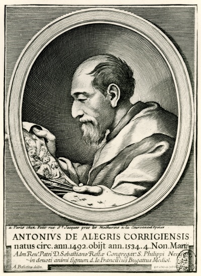 Antonio Allegri da Correggio a German School, (19th century)
