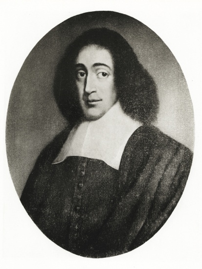 Baruch Spinoza a German School, (19th century)