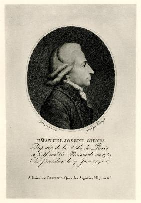 Emanuel Josephe Graf Sieyès