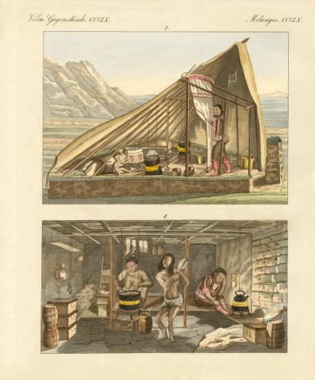 Flats of the Greenlanders a German School, (19th century)
