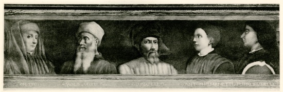 Giotto di Bondone , Paolo Uccello , Donatello , Antonio Manetti , Filippo di der Brunellesco a German School, (19th century)