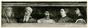 Giotto di Bondone , Paolo Uccello , Donatello , Antonio Manetti , Filippo di der Brunellesco
