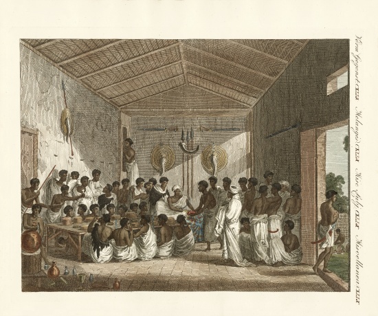 Great symposia by the Ras of Tiger in Abyssinia a German School, (19th century)