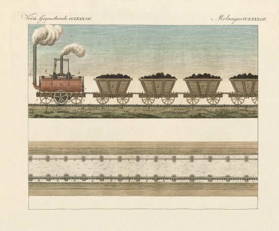 Railways and Steamtrans a German School, (19th century)