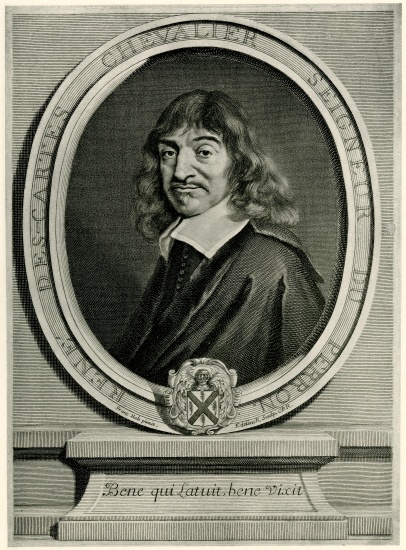 René Descartes a German School, (19th century)