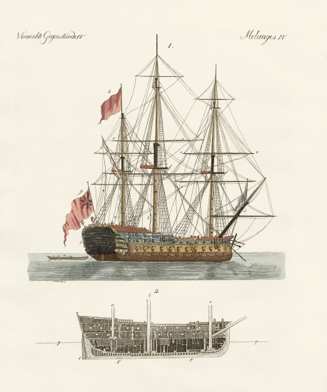 Ships a German School, (19th century)