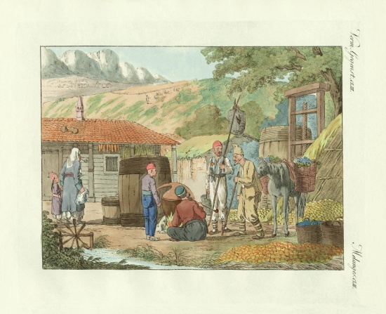 The valley dwellers on the Crimeas Peninsula a German School, (19th century)