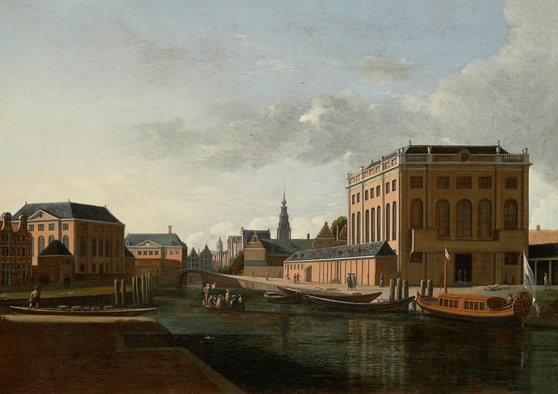 The two Synagogues in Amsterdam a Gerrit Adriaensz. Berckheyde