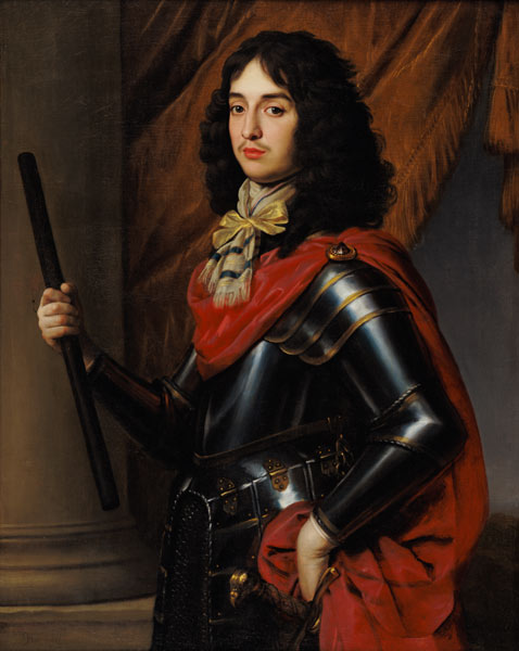 Portrait of Prince Edward of the Palatinate (1625-63) in Armour a Gerrit van Honthorst