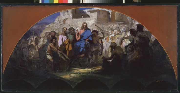 The Entry of Christ into Jerusalem a G.I. Semiradski
