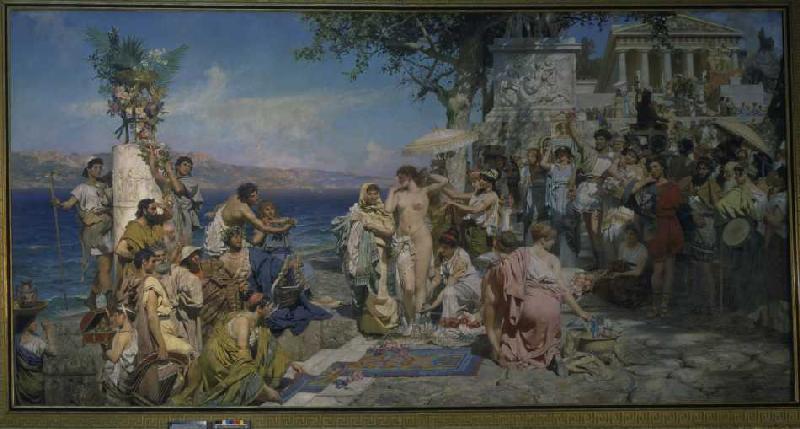 The feast of the Poseidon a G.I. Semiradski