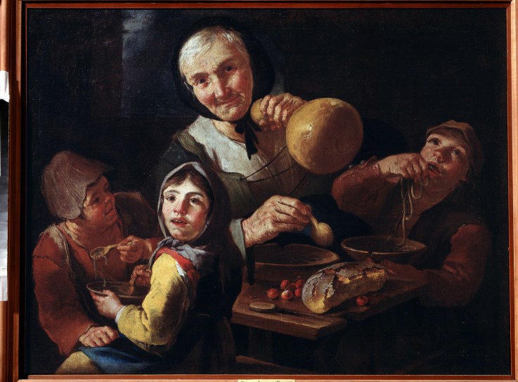 The Peasant's Meal a Giacomo Francesco Cipper