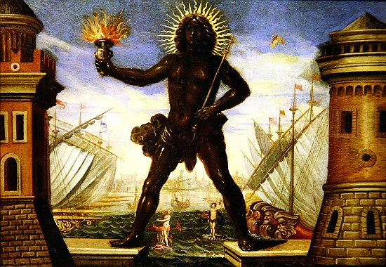 Prologue: the Harbour with the Colossus of Rhodes a Giacomo Torelli