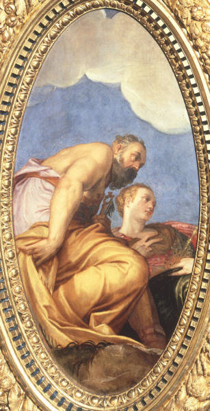 G. G. Zelotti / Janus and Juno a Giambattista Zelotti