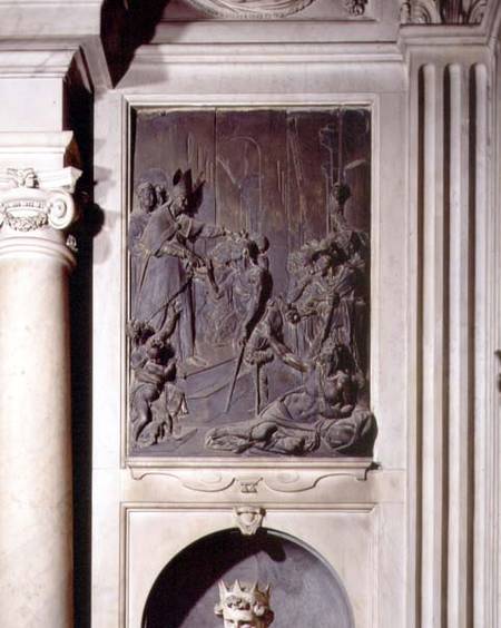 St. Anthony Distributing Alms, relief from the Salviati chapel a Giambologna