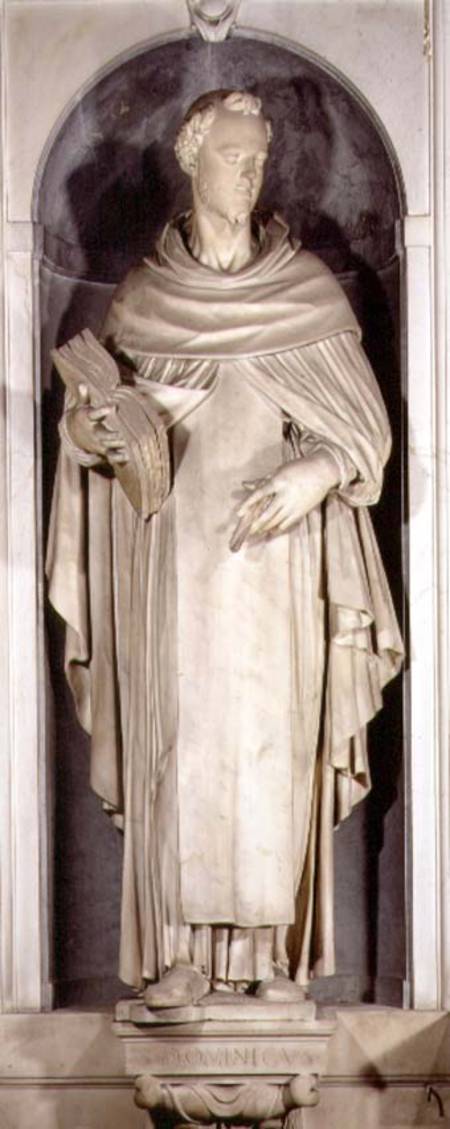 St. Dominic, niche from the Salviati Chapel a Giambologna