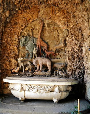 Grotto of the Animals, 1565-9 (stone and bronze) a Giambologna
