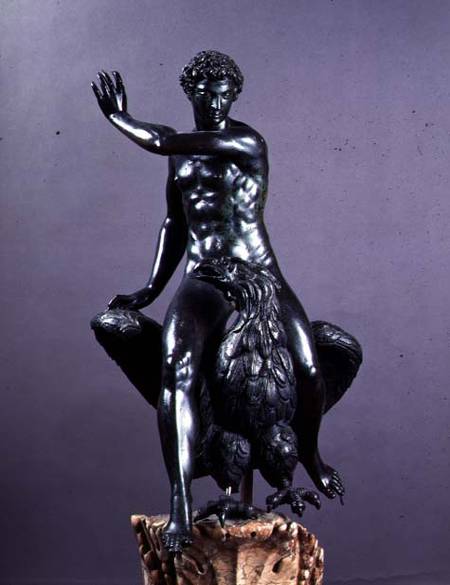 Hercules and the Nemean Lion a Giambologna