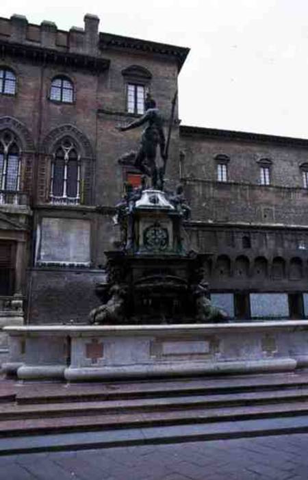Neptune Fountain a Giambologna