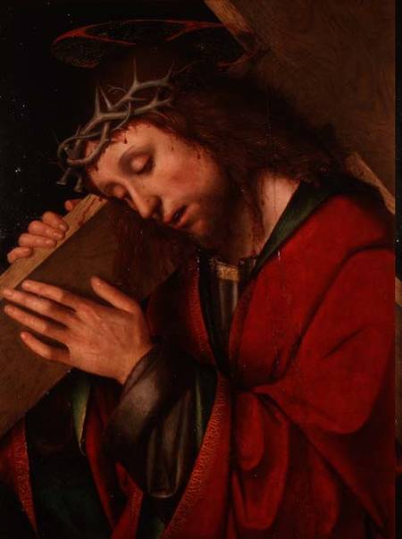 Christ carrying the Cross (panel) a Gian Francesco de' Maineri